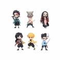 thumbnail image 1 of Imán para nevera, 6 unidades por lote, Demons Slayers Kamados Tanjirous, 1 of 1