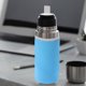 thumbnail image 3 of 550ML Portabotellas de agua Bolsa de la bolsa Cubierta de la bolsa Soporte de botella de agua aislado Juegos de tazas Ideal para vidrio de acero inoxidable o plástico Tamaño - 6.8 * 19CM (Lake Blue), 3 of 6