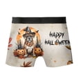 thumbnail image 2 of Happy Halloween Boxer Witches Hat Pumpkin Carving All Over Print Boxer Briefs Underwear for Men Dad Boxers Dog Lover Gifts Idea - 02019, 2 of 6