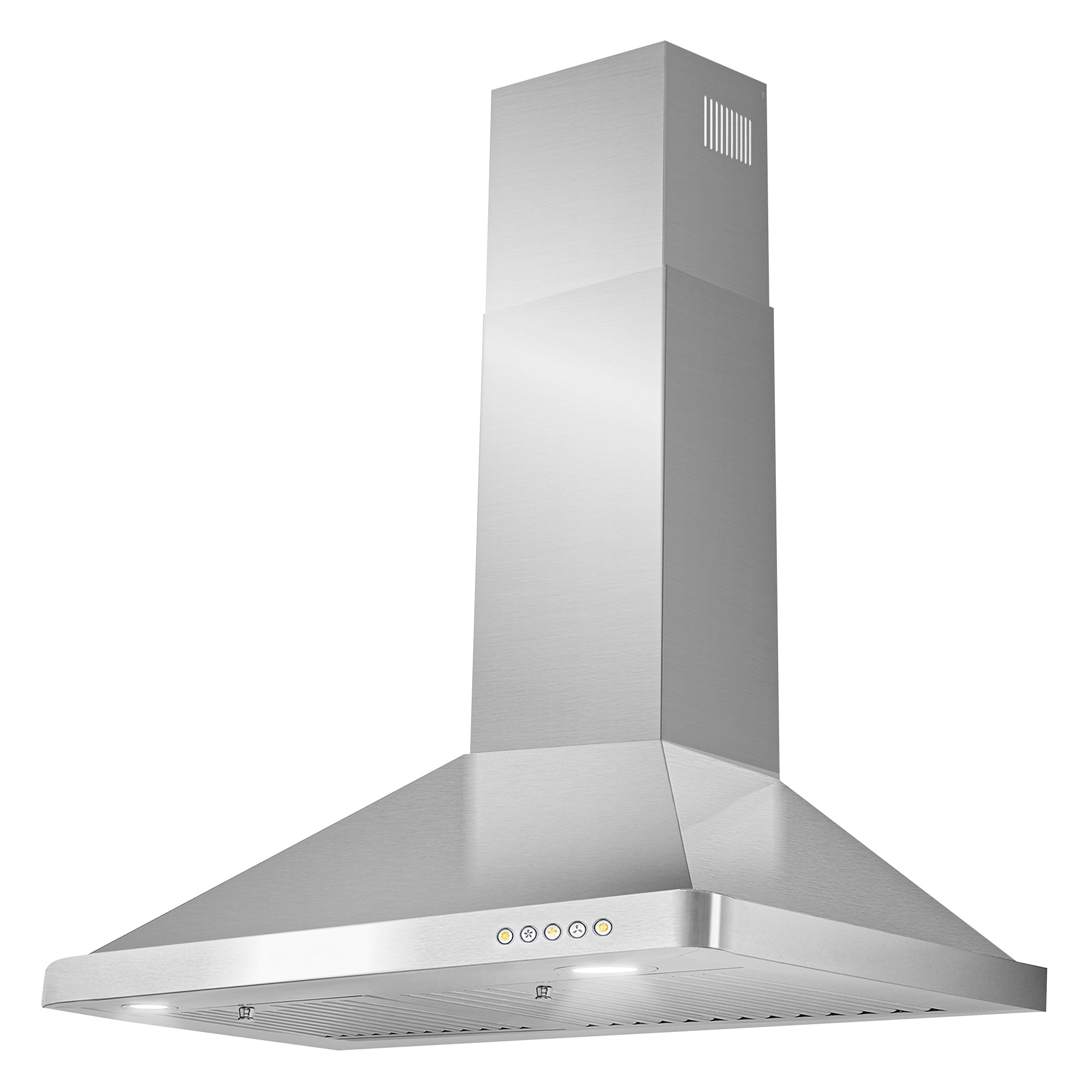 Cosmo 30 in. Ducted Wall Mount Range Hood in Stainless Steel with LED Lighting and Permanent Filters