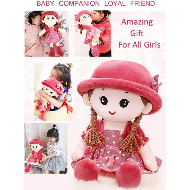 Para Niños Muñeca De Trapo Princesa Para Niñas Peluche Suave