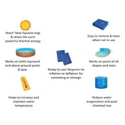 NoAir Heat Squares Solar Heat for Swimming Pool - Single