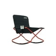 thumbnail image 1 of Coleman Cross Rocker Outdoor Rocking Camp Chair, Foldable, Black & Red, 1 of 8