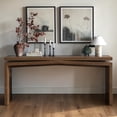 thumbnail image 2 of Tcbosik 65" Rectangular Console Table, Sofa Table Behind The Couch, Farmhouse Entryway Table for Entrance, Hallway, Living Room, Deep Rustic Brown, 2 of 8