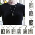 thumbnail image 3 of Necvior Vintage Gothic Book Locket Necklace Unique Pendant Chain for Fashion Enthusiasts, 3 of 20