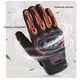 thumbnail image 4 of Guantes De Moto Pantalla Táctil Todoterreno Al Aire Libre Color Negro Talla G, 4 of 8