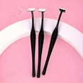 thumbnail image 4 of 3pcs/Set T-Shaped Stainless Steel Eyebrow Razor Set - Safe and Precise Facial Hair Trimmer for Shaping and Grooming Combination Skin - Unscented, Easy to Use Makeup Tools for Perfect Brows, 4 of 5