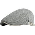 thumbnail image 7 of CoCopeaunts Beret Hat Male Female Autumn Winter Hat Adjust Flat Ivy Cap Striped Artist Painter Beret Hat Newsboy Cap, 7 of 7