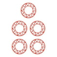 thumbnail image 2 of xinxixnxx Improved Performance And Wide Compatibility - Durable Bike Crank set Bicycles Crank Chain Ring 52T red 5Set, 2 of 6