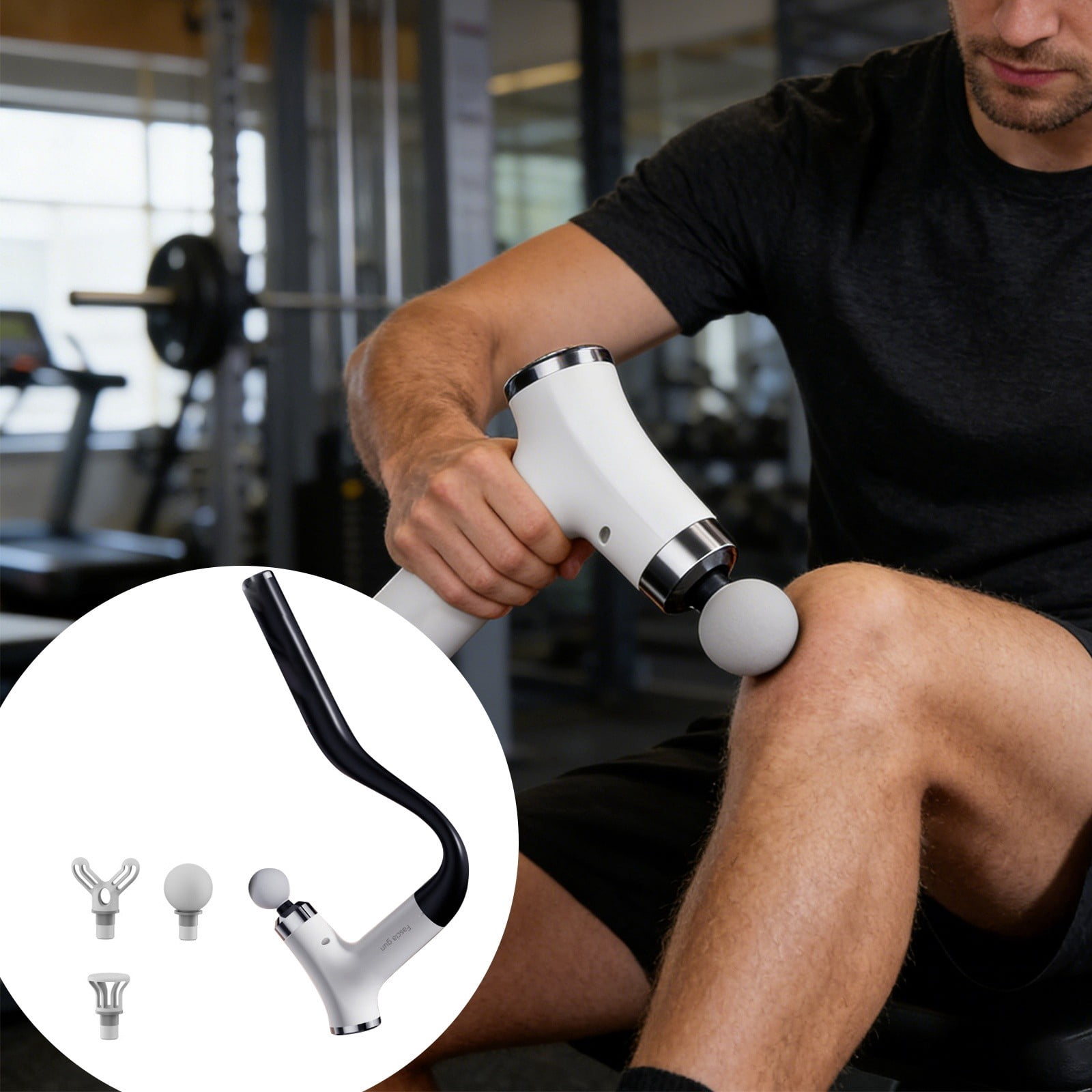 Product Category Outdoor Sports | Tissue Muscle Massage With Smart App Control Percussion Device For Athletes And Recovery