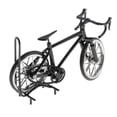 thumbnail image 4 of Modelo De De Carreras De Juguete De Para Colecciones, Regalos De Cumpleaños Para Papá, Niño Y Negro Hugo Réplica de bicicleta fundida a troquel, 4 of 8