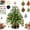 Christmas, variant on DIY Beaded Christmas Tree Kit 3D Crystal Bead Pearl Holiday Craft, Christmas Autumn Winter & Halloween Themes Handmade Kits, Warm Glow Tabletop Decor Set, Creative Sparkling Xmas Decoration