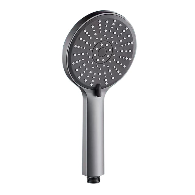 Clearance! High Pressure Handheld Showerhead with 5 Spray Modes Filtered Shower Head Water Heater Filter Large Panel Shower Nozzle Luxury Design for Bathroom Gym Senior Hotel Pool One Size Gray