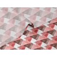 thumbnail image 5 of oneOone Velvet Red Fabric Triangle Geometric Fabric For Sewing Printed Craft Fabric By The Yard 58 Inch Wide, 5 of 5