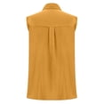 thumbnail image 5 of Womens Tank Tops Daily Casual Linen Shirts Sleeveless Shirts Tops Casual Blouses Loose Fit Shirt Tank Summer, 5 of 6