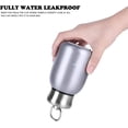 thumbnail image 7 of LANFENG Mini Vacuum Flasks Travel Thermos for Water & Drinks 10.15oz 300ML - Leak Proof Stainless Steel Small Cup - Silver, 7 of 7
