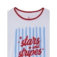 thumbnail image 3 of Way to Celebrate Girls Americana Short Sleeve Tee, Sizes 4-18, 3 of 6