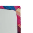 thumbnail image 2 of Ambesonne Abstract Fitted Sheet, Geometric Color Lines, Queen Size, Multicolor, 2 of 2