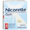 Nicorette Gum 4 mg Original 170 Each