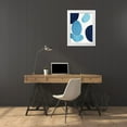 thumbnail image 3 of Lee, Judson 15x18 White Modern Wood Framed Museum Art Print Titled - Shades of Blue II, 3 of 4