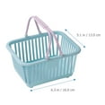 thumbnail image 2 of RENACLIPY  4Set Small Plastic Tidying up Baskets with Simple Design Handles for Household Use, 2 of 6