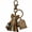 1pc, variant on Halloween Spirit Crew Ghost Keychain, Halloween Spooky Boo Key Ring with Bow & Tombstone, Wallet Car Keys Accessory Gift