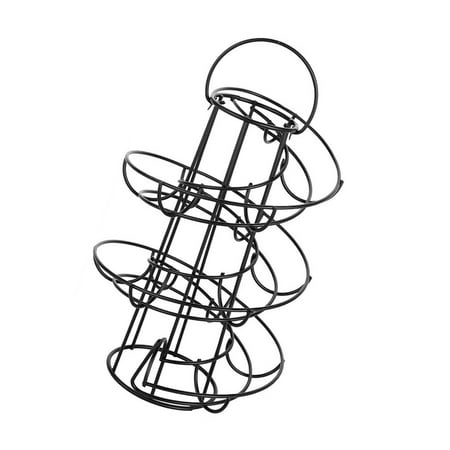 

Egg Rack Spiral Storage Rack Egg Skelter Deluxe Spiraling Dispenser Rack Basket Storage Space Multi\-functional Storage Rack