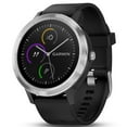 thumbnail image 2 of Garmin Vivoactive 3 GPS Fitness Smartwatch (Black) with 7-Piece Fitness Kit, 2 of 8