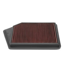 DNA Motoring AFPN-243-RD For 2013 to 2020 Acura TLX Honda Accord 2.4L L4 Gas Washable Drop-In Engine Air Filter Panel Red 14 15 16 17 18 19