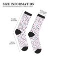thumbnail image 3 of KLL Rabbit Eating Print Cool Socks Men's Women's Crew Socks Funny Crazy Novelty Stockings, 3 of 7