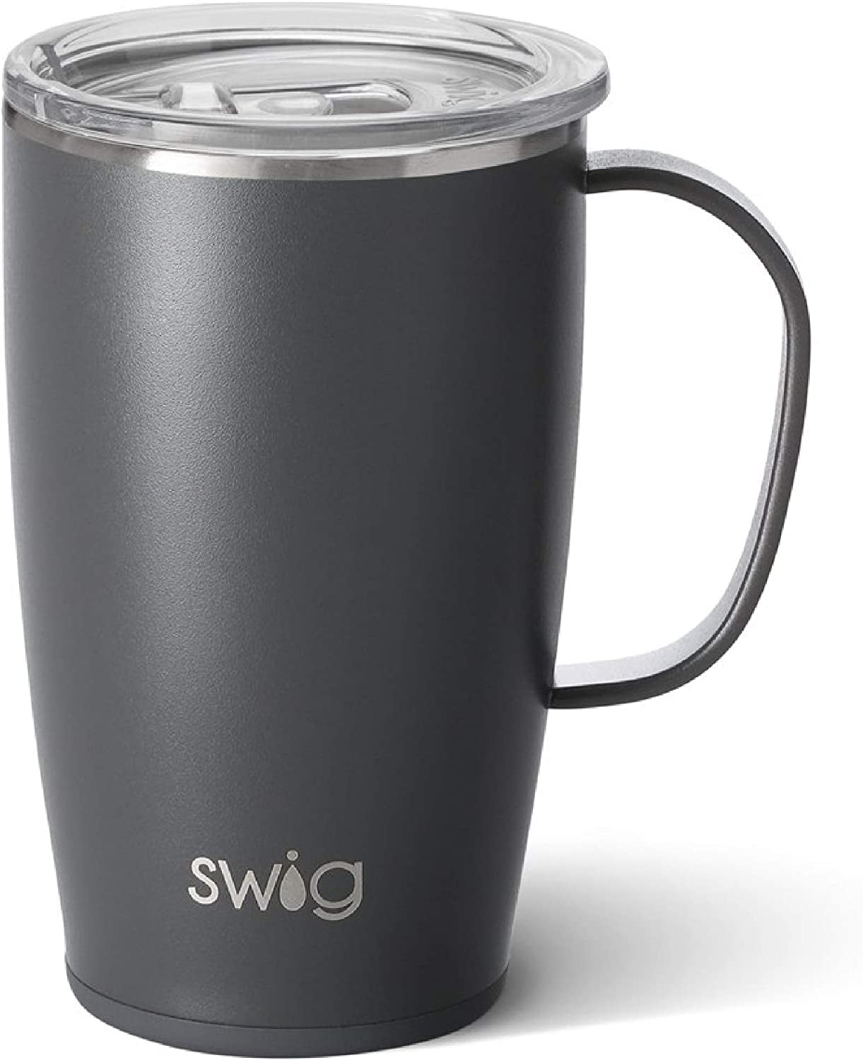 Swig Life 18oz Insulated Coffee Mug with Handle & Lid, Cup Holder