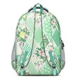 thumbnail image 3 of Pioneer Flower Backpack for School,Cute School Bag,Schoolbag with Adjustable Shoulder Straps & Padded Back,16.9 Inch, 3 of 5
