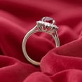 thumbnail image 2 of Pink Ruby Ring, Handmade Ring, Engagement Ring, Sapphire Ring, Silver Wedding Ring, Promise Anniversary Ring, 2 of 2