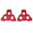 thumbnail image 3 of Tacos De Bicicleta, Material ABS Color Rojo Antideslizante Ajustable Diseño De 3 Orificios Pedales Clip De Placa Para Ciclismo ANGGREK Bike Cleats, 3 of 8