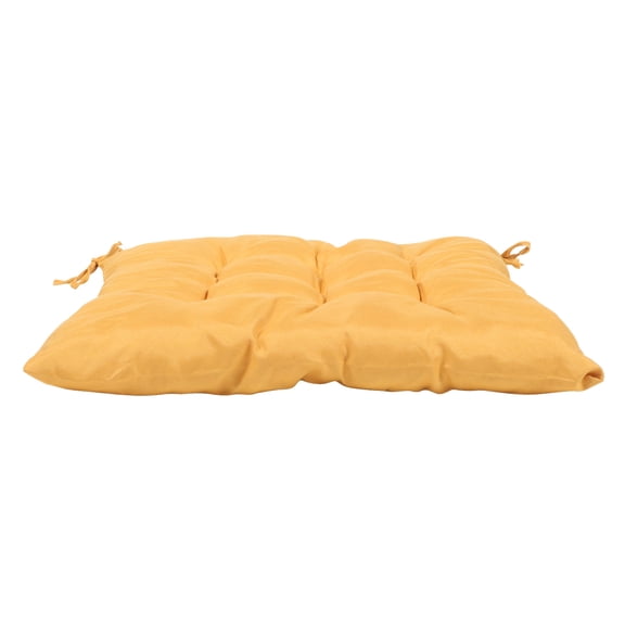 TABLZONE Yellow Thick Soft Rocking Chair Cushion, Comfortable Indoor Outdoor Seat Pad for Patio, Porch, Garden and Home Use