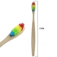 thumbnail image 3 of Comfortable Grasp Adult Toothbrush Set - 10 Soft Bristle Toothbrushes, 17cm Length, Beige Yellow, 3 of 15