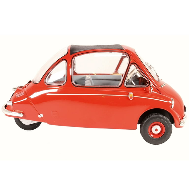 Heinkel Trojan LHD Bubble Car Red 1/18 Diecast Model Car by