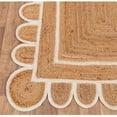 thumbnail image 4 of Natural Jute Scalloped Rug, Natural Jute Rug, Bohemian Scallop Rug, Boho Decor Rug, Area Rug, Handwoven Jute Rug, Custom Rug, Decorative Rug, 4 of 4
