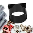 thumbnail image 4 of RUNROTOO Ducting Connector Duct Connector Flange Black ABS Connection 1Pcs, 4 of 8