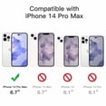 thumbnail image 4 of JETech One Touch Install Screen Protector for iPhone 14 Pro Max 6.7-Inch, Full Coverage Tempered Glass Film, Auto Alignment Tool Kit, HD Clear, 2-Pack, 4 of 6