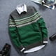 thumbnail image 4 of Suéter elegante para hombre, suéter súper suave para hombre, suéter de manga larga con patrón de moda, suéter de punto fino que mantiene el calor, 4 of 5