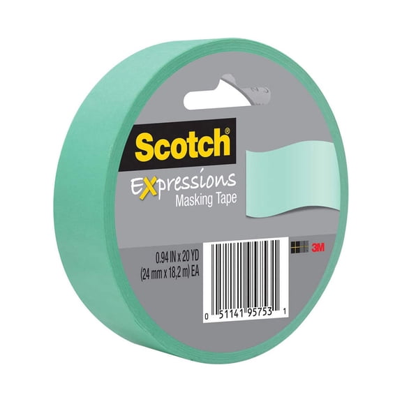 Scotch Expressions Masking Tape, 12 Pack