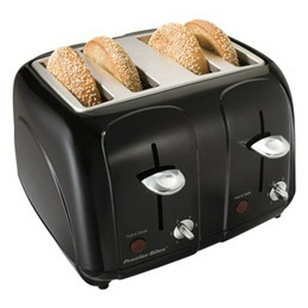 HAMILTON BEACH BRANDS INC Toaster, 4Slice, Cool Touch, Chrome 24201