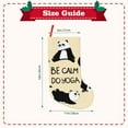 thumbnail image 3 of Salouo Panda Doing Yoga Print Christmas Decorations Stockings 1 Pack 18'' Xmas Stockings Holiday Stocking Personalized Farmhouse Decor for Home Family Party Tree, 3 of 7