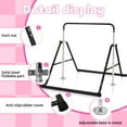 thumbnail image 3 of Primy 150lbs Gymnastics Bar for Kids, Height Adjustable Horizontal Bar, Folding Gymnastics Junior Training Bar for Home Gymnastics Equipment, 4-10 Years Old Kids, 3 of 7