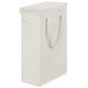 thumbnail image 1 of Cesta delgada de 60 l con tapa, cesta estrecha para lavandería con asa, plegable, para ropa sucia, cesta portátil y delgada, organizador de almacenamiento (25.6 pulgadas), 1 of 7