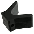 thumbnail image 2 of WEUVEB Marine Bow Stop, Rubber Trailer Block for Boats, Black, 2Pcs, 2 of 9