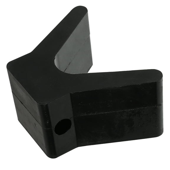 Boat Trailer Bow Stop Block Rubber 1 Set Trailer Bow Stop Replacement for Ski Fishing Marine Sailboat
