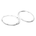 thumbnail image 2 of Headlight Trim Ring 2pcs Replacement for BMW R55 MINI Cooper 2008-2015 OEM 51137149905 51137149906, 2 of 5