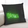 thumbnail image 1 of Ahgly Company Color Focus Green Indoor Throw Pillow, 18 inch by 18 inch, 1 of 6